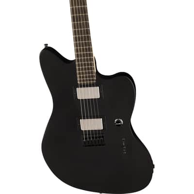 Fender Jim Root Jazzmaster - Flat Black with Ebony Fingerboard image 4