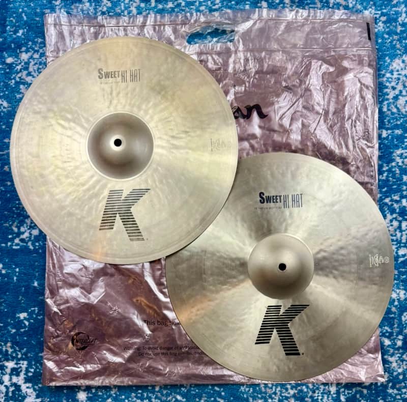 Don’t pay £545!! 16” Zildjian K SWEET Hihats 1310g 1937g image 1