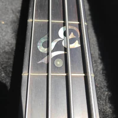 Alembic Custom Archive "Monty" Circa 2012 Natural Ebony/Mahogony image 8