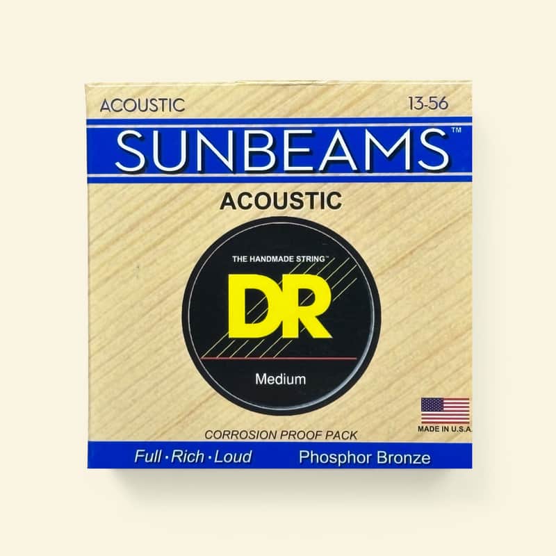 DR RCA-13 Sunbeam Medium Acoustic Strings 13-56 image 1