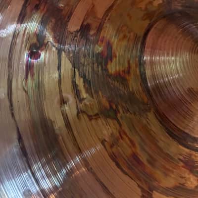 Buffalo Cymbalsmiths 17” Tiger Ride HH Patina 2026 - B8 Patina image 2