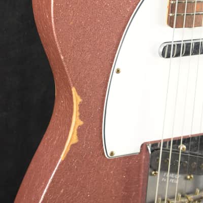 Mint Fender Custom Shop Limited Edition '61 Telecaster Relic Aged Champagne Sparkle image 7
