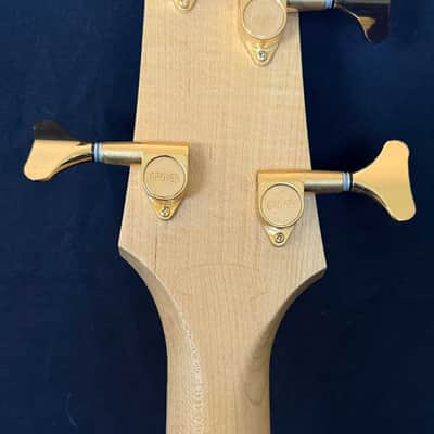 Taylor Klein AB-4 Acoustic Bass 2002 - Sunburst image 6