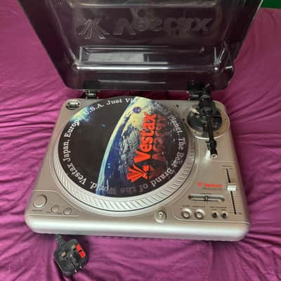 Vestax PDX-2000 Turntables Pair - Flight Cases - Dustcovers - Premium Mats & Stanton Kit image 3