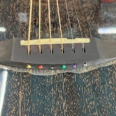 Breedlove Rainforest S Concert Abyss CE African Mahogany Acoustic Electrc Guitar image 3