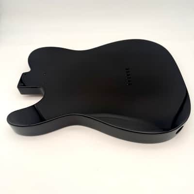 HooDoo Telecaster Body Roasted Ash Gloss Black htb5327 image 6