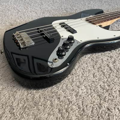 Fender Standard Jazz Bass Vintage 1998 MIM Black Rosewood 4-String Bass Guitar image 3