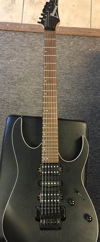 Ibanez RG 370 ZB- weathered black | Reverb