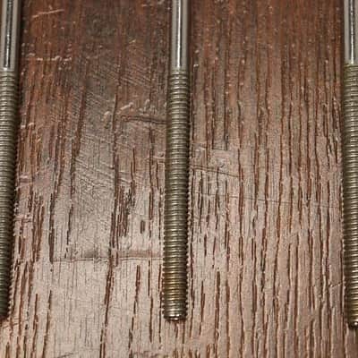 Apollo 3pk 8" Bass Kick Drum T Rods Vintage 1970's MIJ 1/4-20 image 2