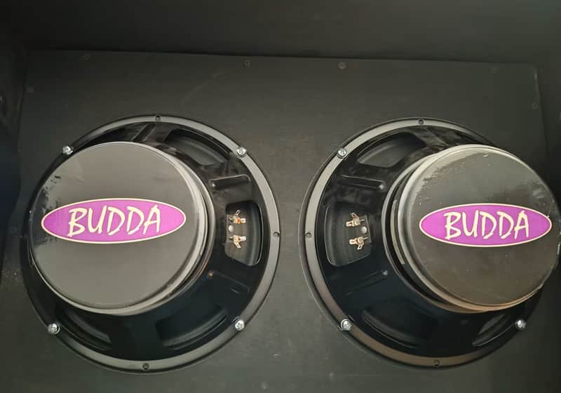Budda 2x12 mid 2020s - Purple 8 ohm cabinet image 1