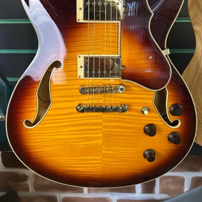 Ibanez Artcore AS103 Custom Vintage Burst 2010 Semi-Hollow Electric Guitar image 4