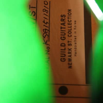 Guild Newark St. Collection Starfire IV ST - Emerald Green image 14