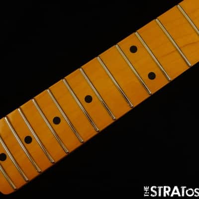 LEFTY Fender AV II American Vintage 1957 Strat NECK Stratocaster USA MN Maple image 4