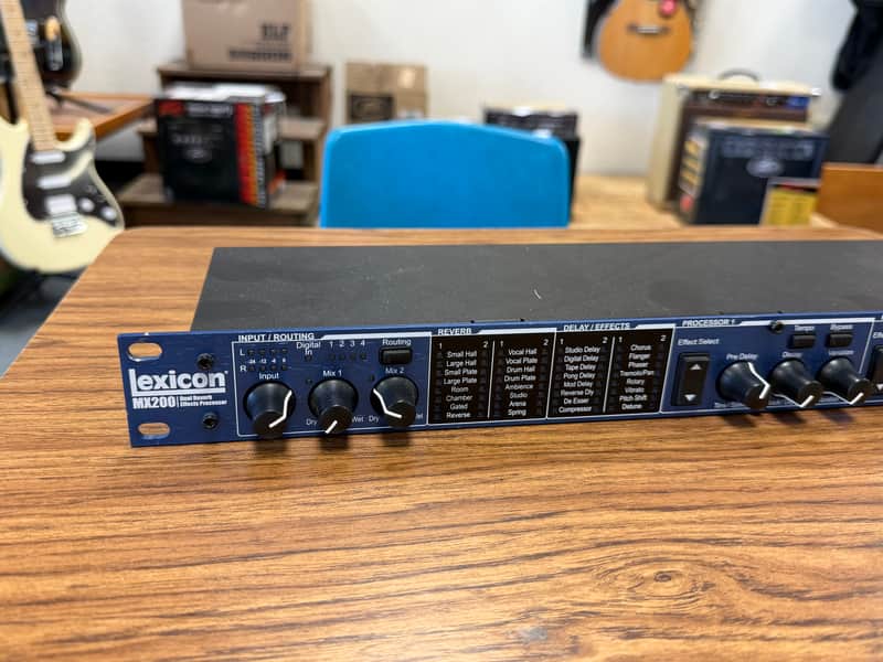 Immagine Lexicon MX200 Dual Reverb Effects Processor 2010s - Black - 1