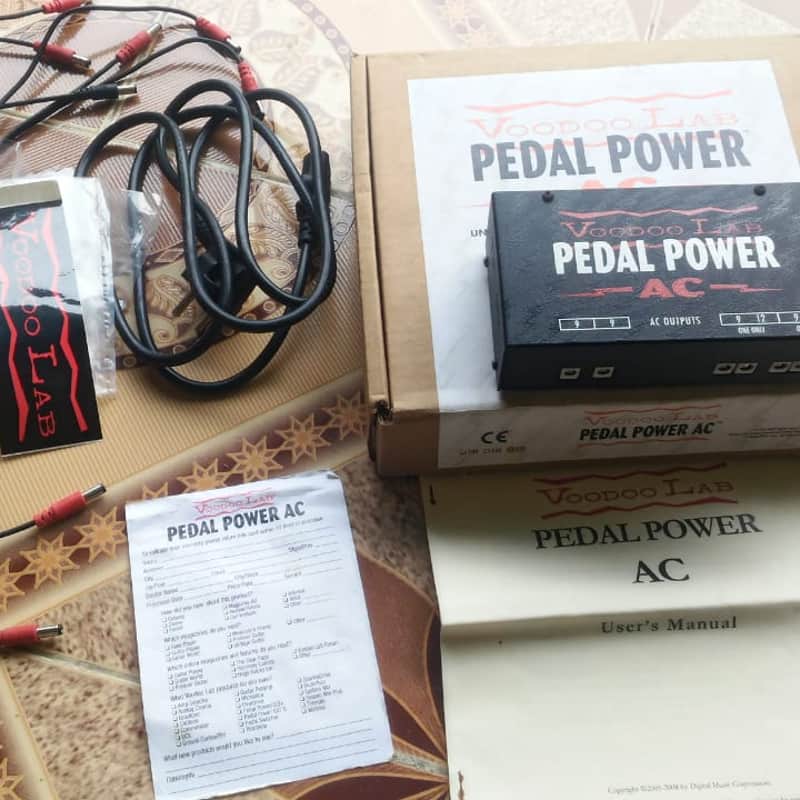 2011 Voodoo Lab Pedal Power AC Black
