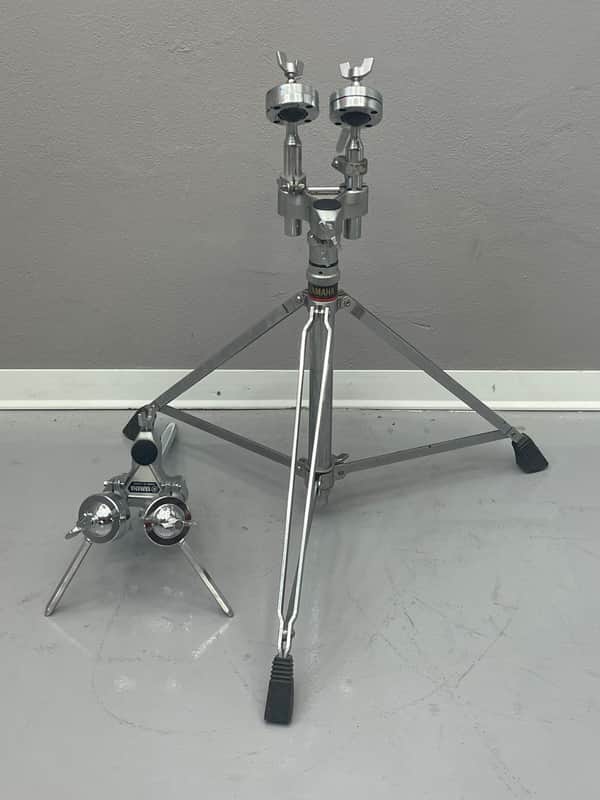 Yamaha double braced tom stand WS920 vintage recording maple custom image 1