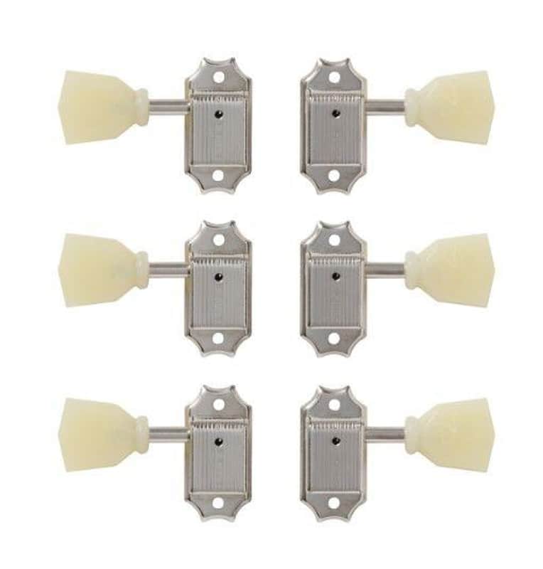 Gibson Deluxe Reissue-Style Tuner Set Nickel image 1