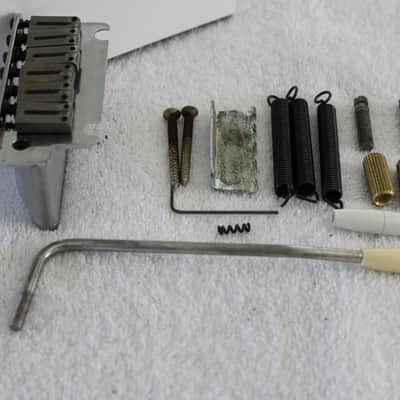 Fender American Series USA Aged/Relic Modern 2-point Chrome Stratocaster Tremolo Bridge Assembly 099-2050-000 image 2