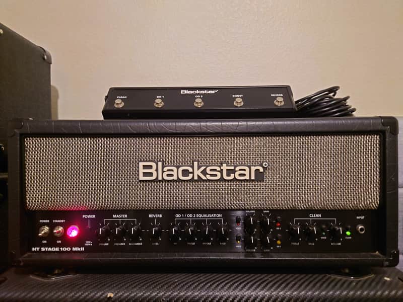Blackstar HT Stage 100 MkII Venue Series 100-Watt Guitar Amp Head 2017 - 2023 - Black image 1
