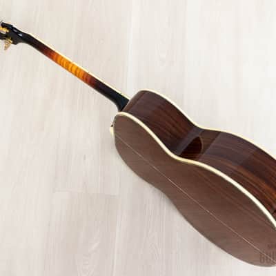 1995 Gibson J-200 Deluxe Limited Run Jumbo Sunburst, Rosewood Back + Sides, Near-Mint w/ Case image 16