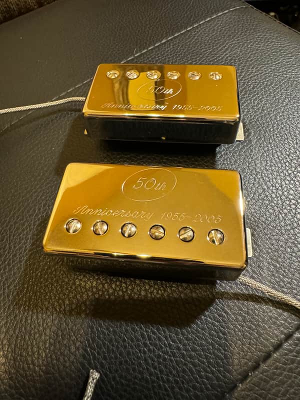 Seymour Duncan 50th Anniversary Humbucker Set 2005 - Chrome image 1