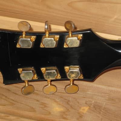 Vintage 1970s Lawsuit Black Beauty Single Cut - Made in Japan - Original Maxon Pickups Mann (Ibanez) image 11
