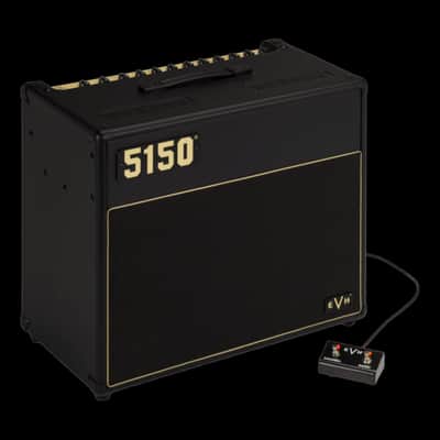 EVH 5150 Iconic Series EL34 40-watt 1x12 Combo Amp - Black/Gold image 2