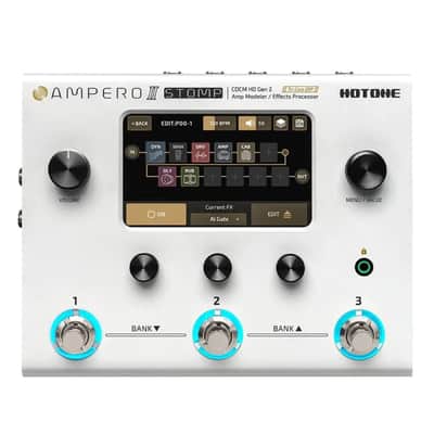 Hotone Ampero II Stomp Multi FX Pedal image 1