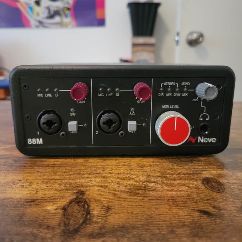 AMS Neve 88M USB Audio Interface 2022 - Present - Black image 1
