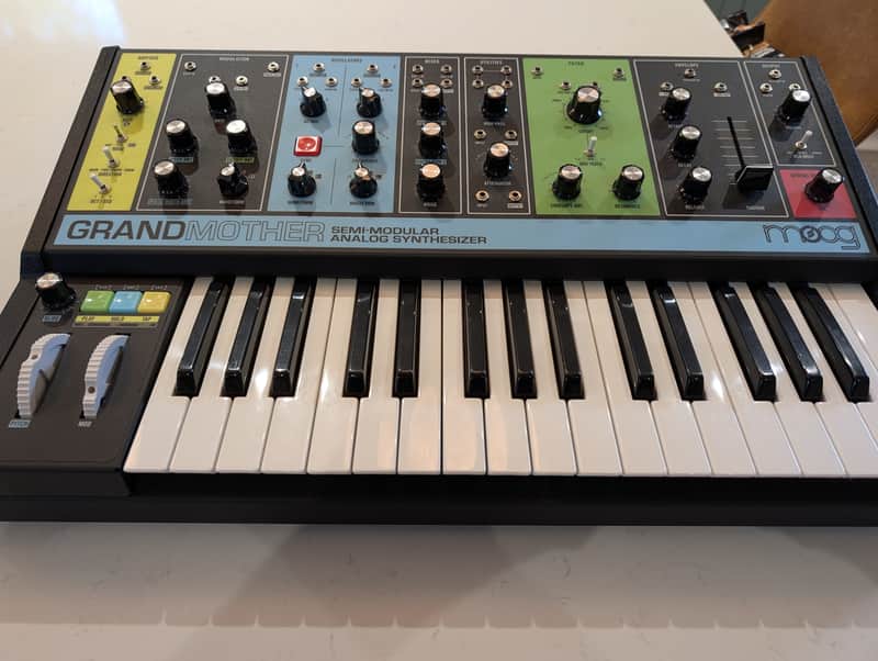 Moog Grandmother 32-Key Semi-Modular Analog Synthesizer