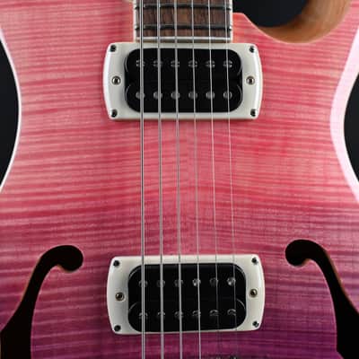 PRS PRS SE Ed Sheeran Hollowbody I Piezo Baritone Pink Ombre #473 image 6