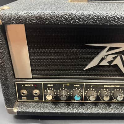 Peavey Rock Master Vintage Tube Series 120-Watt Guitar Head 1980s - Black image 2