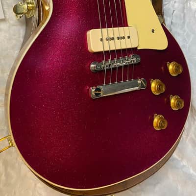 NEW ! Gibson Custom Shop Murphy Lab '56 Les Paul - All Pink Sparkle Reissue - Ultra Light Aged - 8.5 lbs - Authorized Dealer - G05152 image 6