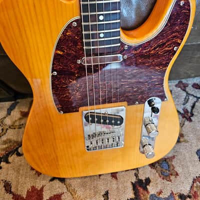 Custom Built Telecaster- Lindy Fralin, solid Rosewood neck, 2000's - Natural image 1