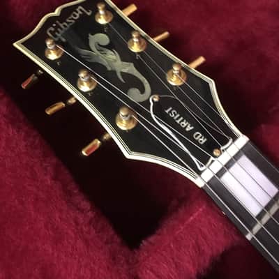VINTAGE GIBSON RD77 ARTIST BLACK W/OHSC RD77 ARTIST BLACK image 9