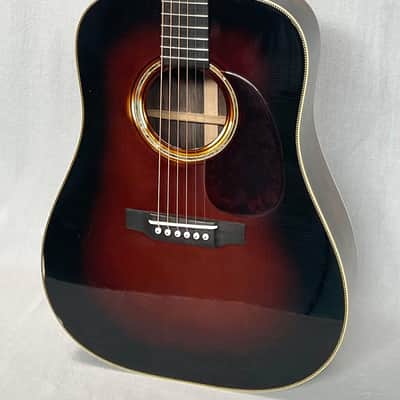 Cannon Acoustic Dreadnaught D-BHR 2024 - Vintage Nitro Burst image 1