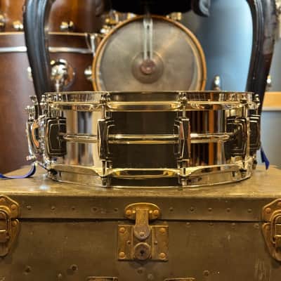 VINTAGE 1970's Ludwig 5x14 Lm400 Supraphonic Snare Drum image 3