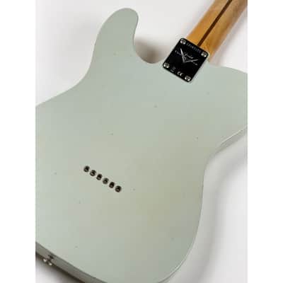 Fender CUSTOM SHOP TELECASTER 1955 - JOURNEYMAN RELIC WITH CLOSET CLASSIC HARDWARE Super Aged Sonic Blue image 15