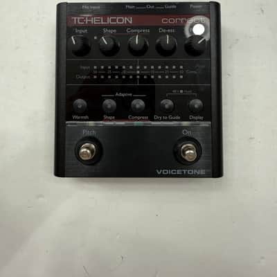 TC Helicon Voicetone Correct Correction Vocal Effect Pedal + Power Supply image 1