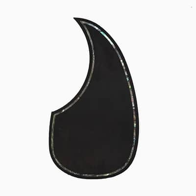 Acoustic Guitar Pickguard Rosewood Materiel, with Abalone Inlay Binding image 2