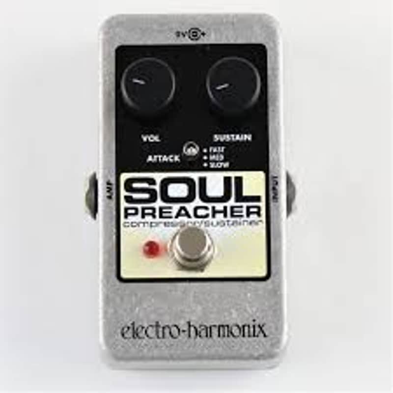 ELECTRO HARMONIX SOUL PREACHER COMPRESSOR/SUSTAINER PEDAL image 1
