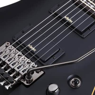 Schecter Demon-6 FR Electric Guitar B-Stock - Aged Black Satin (3661) image 14