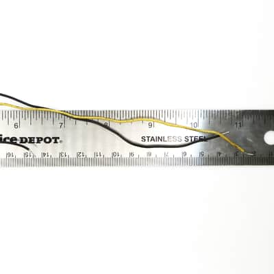 1978 Fender Telecaster Bass Pickup Rare Tele Staggered 4 Pole Piece White Cloth Gray Bobbin Yellow Black Plastic Wire Precision P Bass (#3 - 122378 - 7.87) image 11
