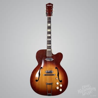 Silvertone 1425 Hollowbody - Sunburst 1960s -USED image 4