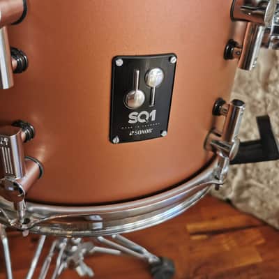 Sonor SQ1 20" 12" 14" 3pc - copper brown finish image 2