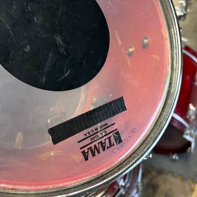 Tama Vintage 80’s Superstar 22-12-13-16 Drum Set Cherry image 12