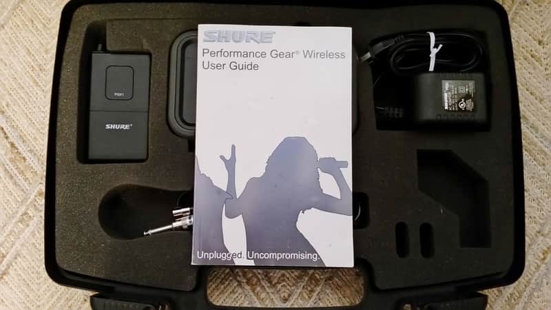 Shure PGX professional wireless system for guitar - H6 frequency group (524.000----542.000 MHz) image 1