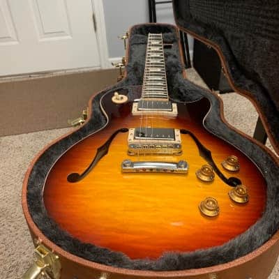 Gibson Les Paul ES Memphis Blend "Only 50 were made" 2015 Sunset Burst Piezo w/OHC RARE! image 1