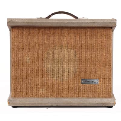 1959 Silvertone Model 1431 Combo Amplifier image 2