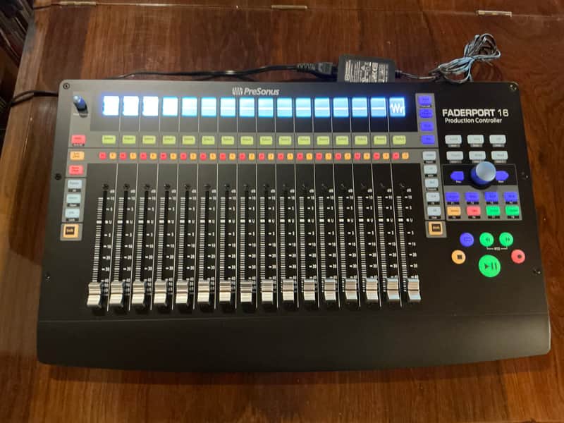 PreSonus Faderport 16 USB DAW Control Surface 2018 - Present - Black image 1